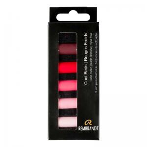 Royal Talens Rembrandt Soft Pastels - Set Of 5 - Cool Reds [31820503]